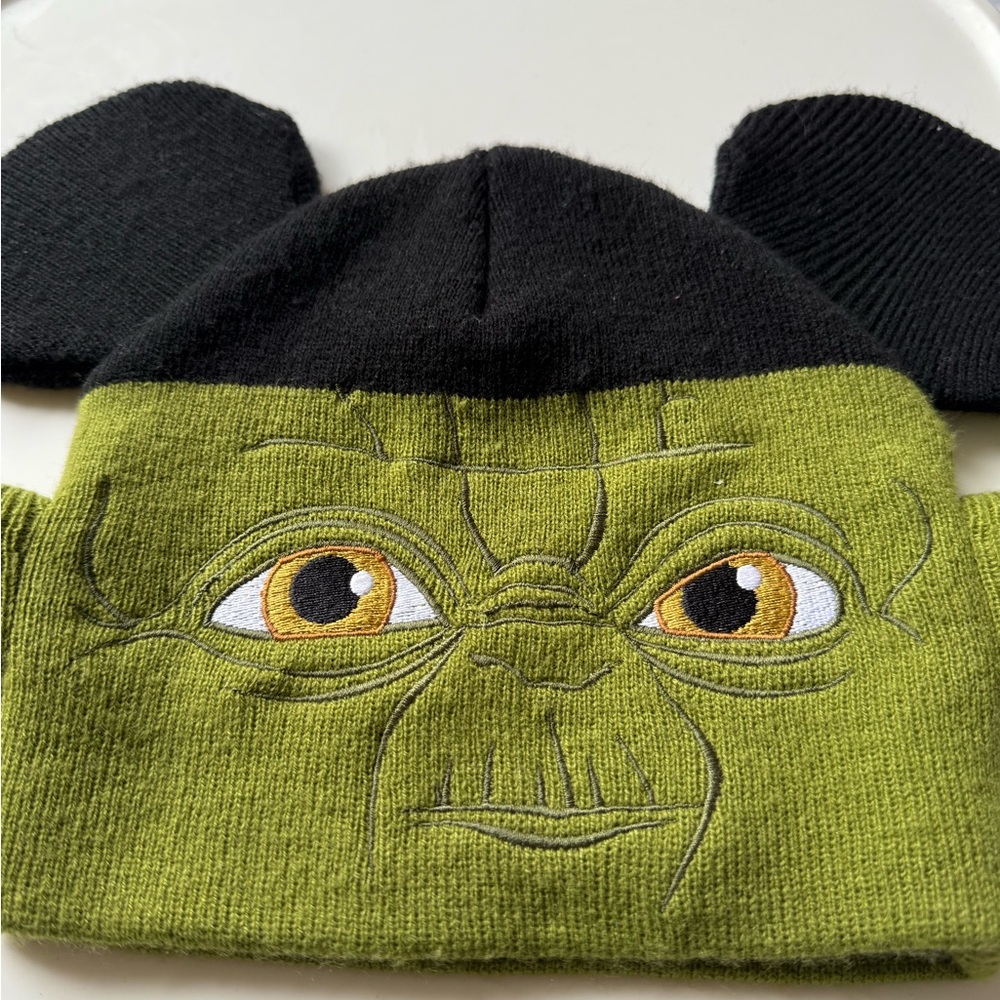 Disney Parks GROGU baby Yoda beanie hat/ Mandalorian Star Wars - Picture 2 of 5